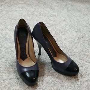 Joan & David platform heels